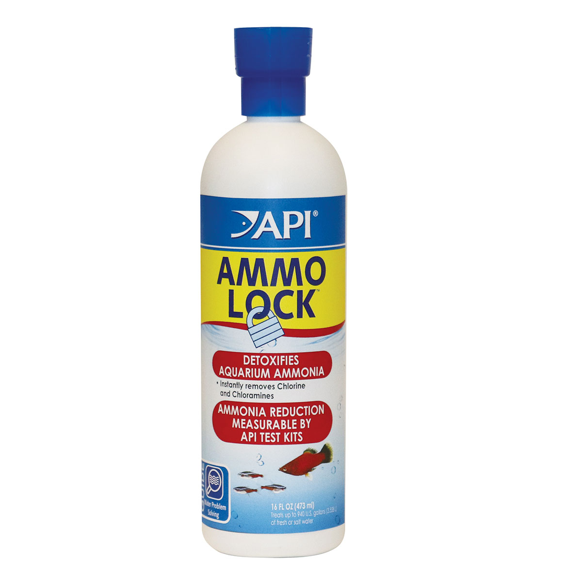 API Ammo Lock bottle for treating ammonia in aquarium water