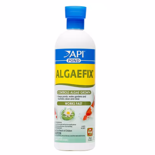 API Pond Algaefix bottle for controlling pond algae